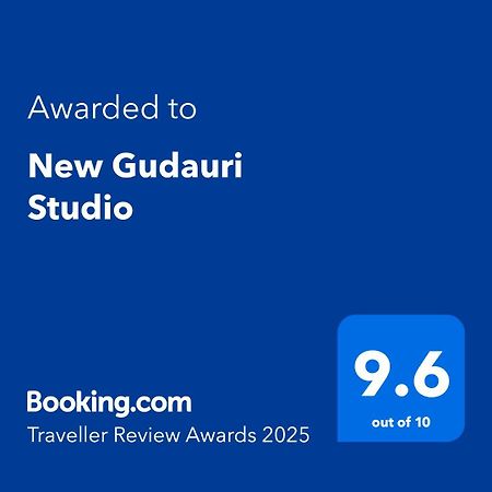 New Gudauri Studio Eksteriør bilde