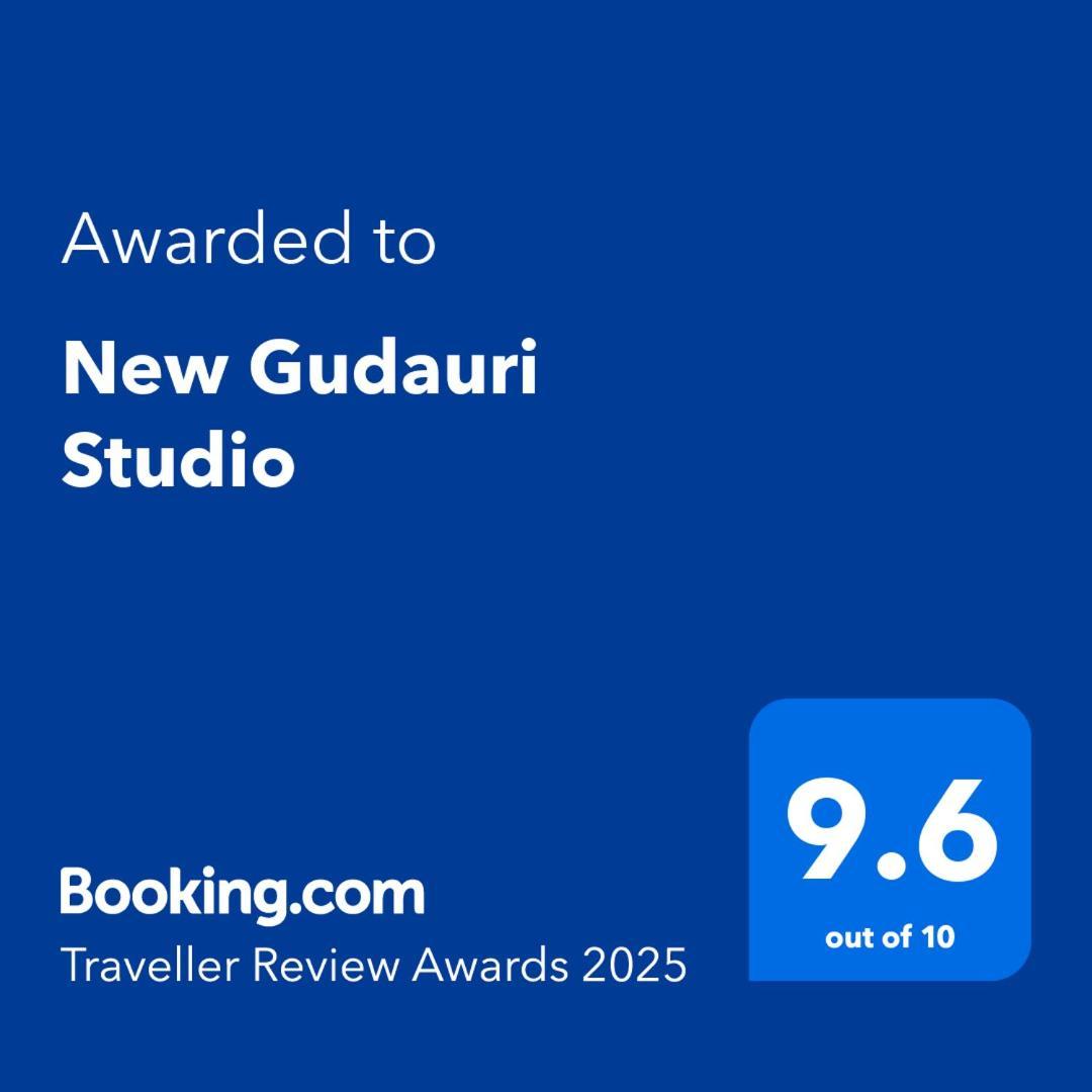 New Gudauri Studio Eksteriør bilde